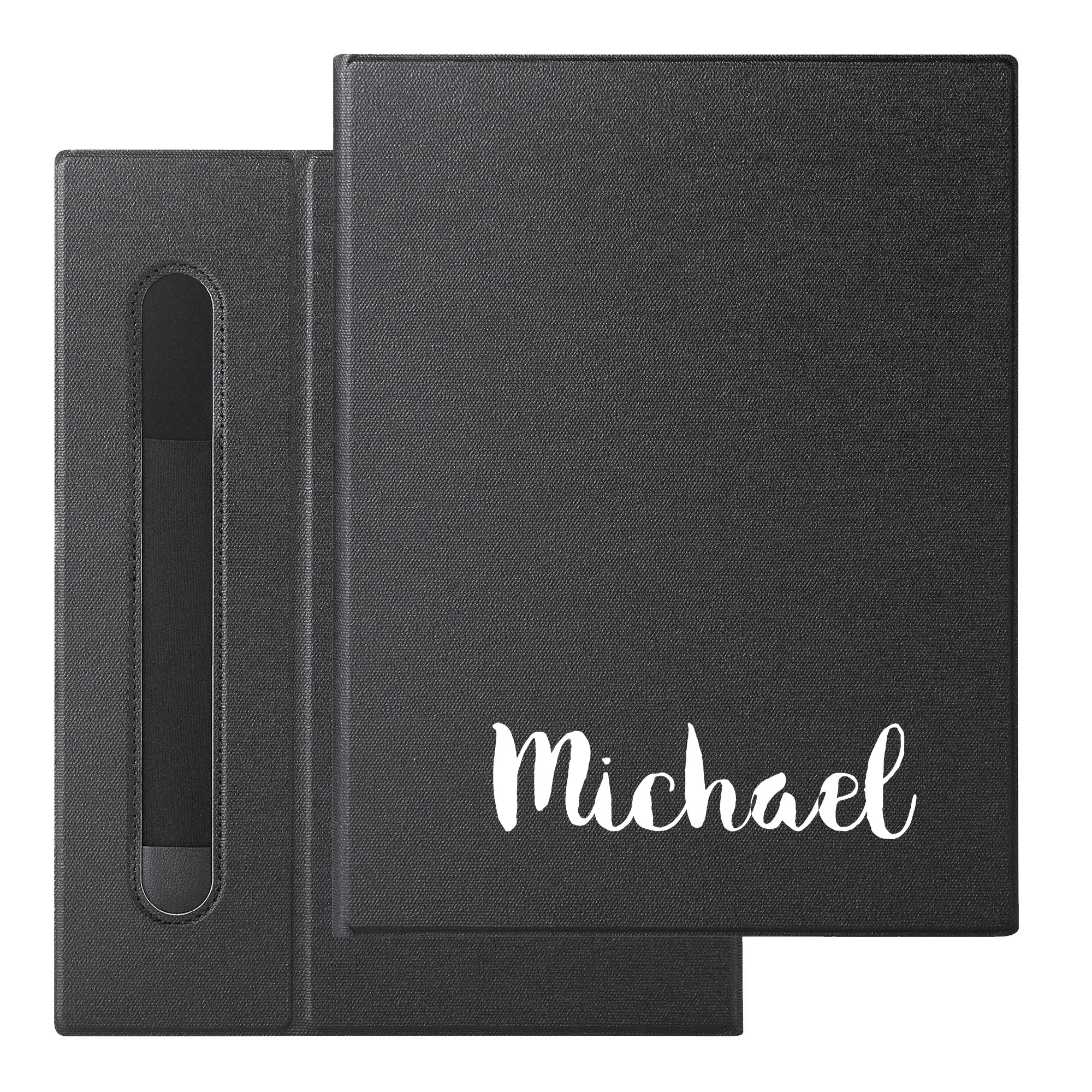 Premium reMarkable 2 Tablet Case & Marker Plus Bundle - Black Fabric Cover for Writing & Drawing - Perfect for Work, School & Creative Professionals