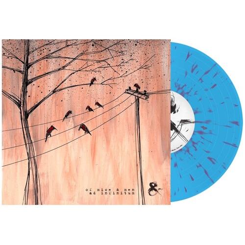 Ad Infinitum - Cyan & Grimace Purple Splatter Vinyl LP | Limited Edition Colored Vinyl Record for Music Collectors & Audiophiles | Perfect for Home Listening, Gifts & Vinyl Collections