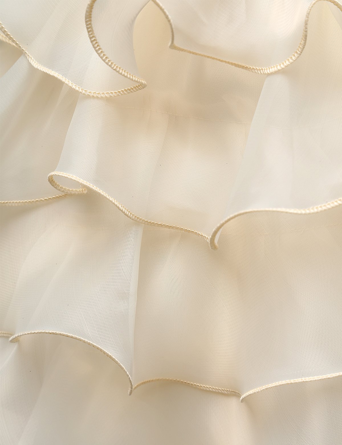 NNJXD Girls Ruffled Lace Party Dress - Elegant Flower Girl & Wedding Attire for Special Occasions | Perfect for Birthday Parties, Pageants & Formal Events