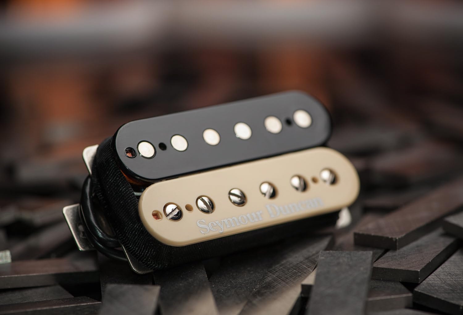 Seymour Duncan Pearly Gates Humbucker Pickup Set for Electric Guitar - Zebra (2-Pack) | High-Output Vintage Tone | Perfect for Blues, Rock & Metal | Stage & Studio Use
