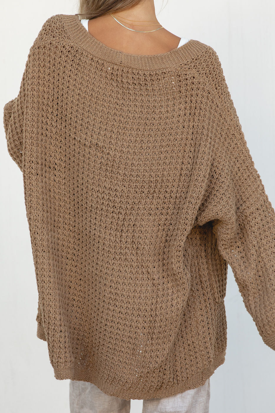 Lottie Oversized Cable Knit Cardigan for Women - Cozy Long Chunky Knit Sweater Open Front - Perfect for Fall, Winter & Layering Outfits