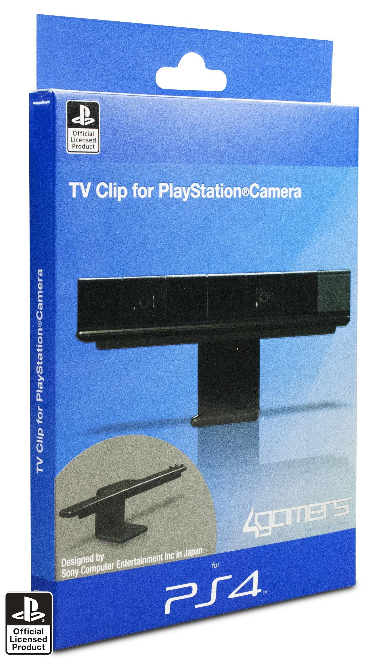 Official PlayStation 4 Camera Clip - Compatible with PS4 Camera Mount Accessory - Perfect for Streaming, Gaming Setups & VR Experiences