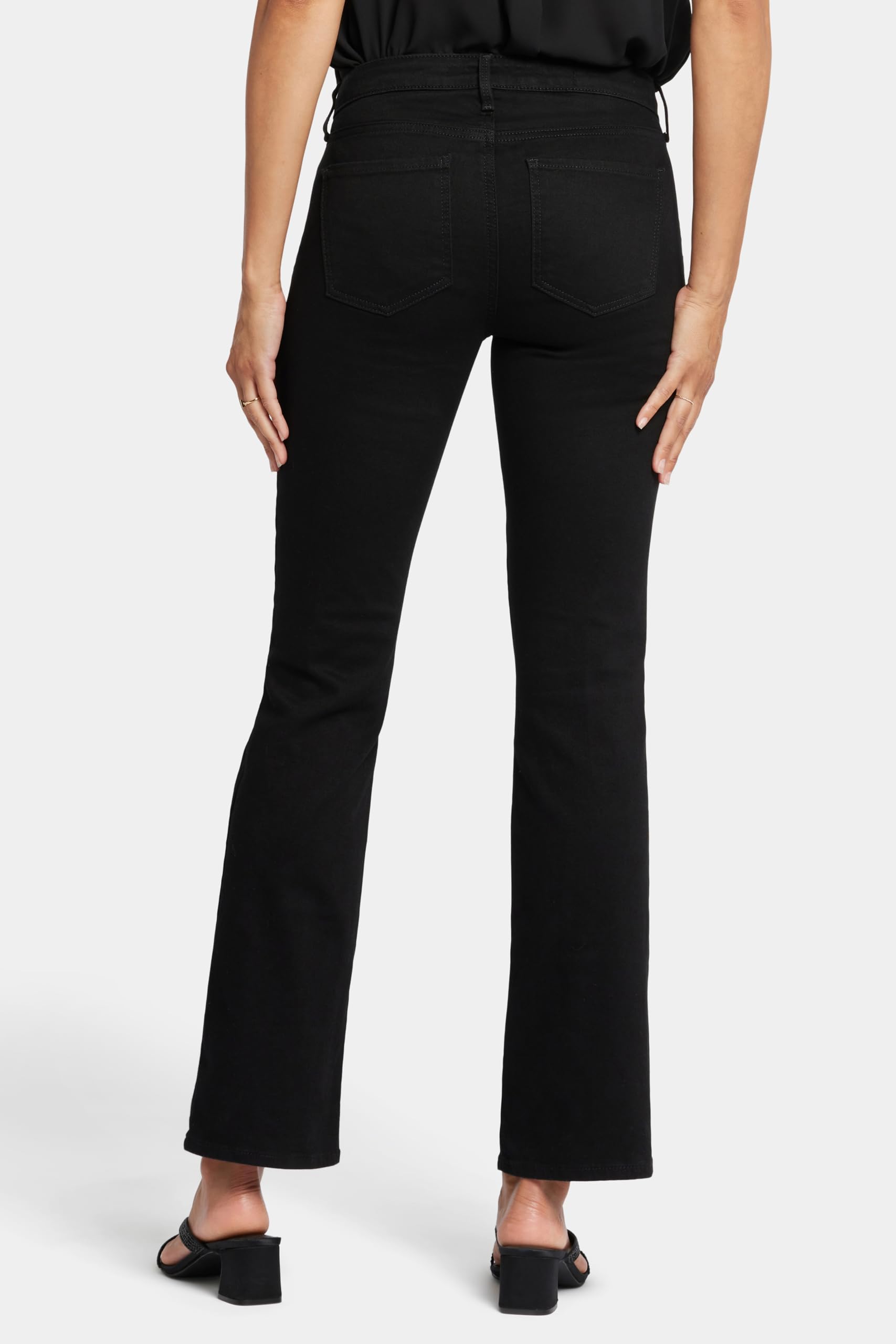NYDJ Women’s Barbara Bootcut Fit Stretch Denim Jeans - Comfortable & Flattering Mid-Rise Jeans for Work, Casual Outings & Everyday Wear