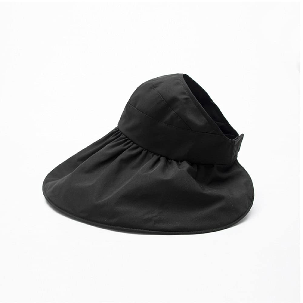 Women's UV Protection Wide Brim Sun Hat with Ponytail Hole - UPF 50+ Summer Beach Hat for Outdoor Activities, Gardening, Travel & Vacation