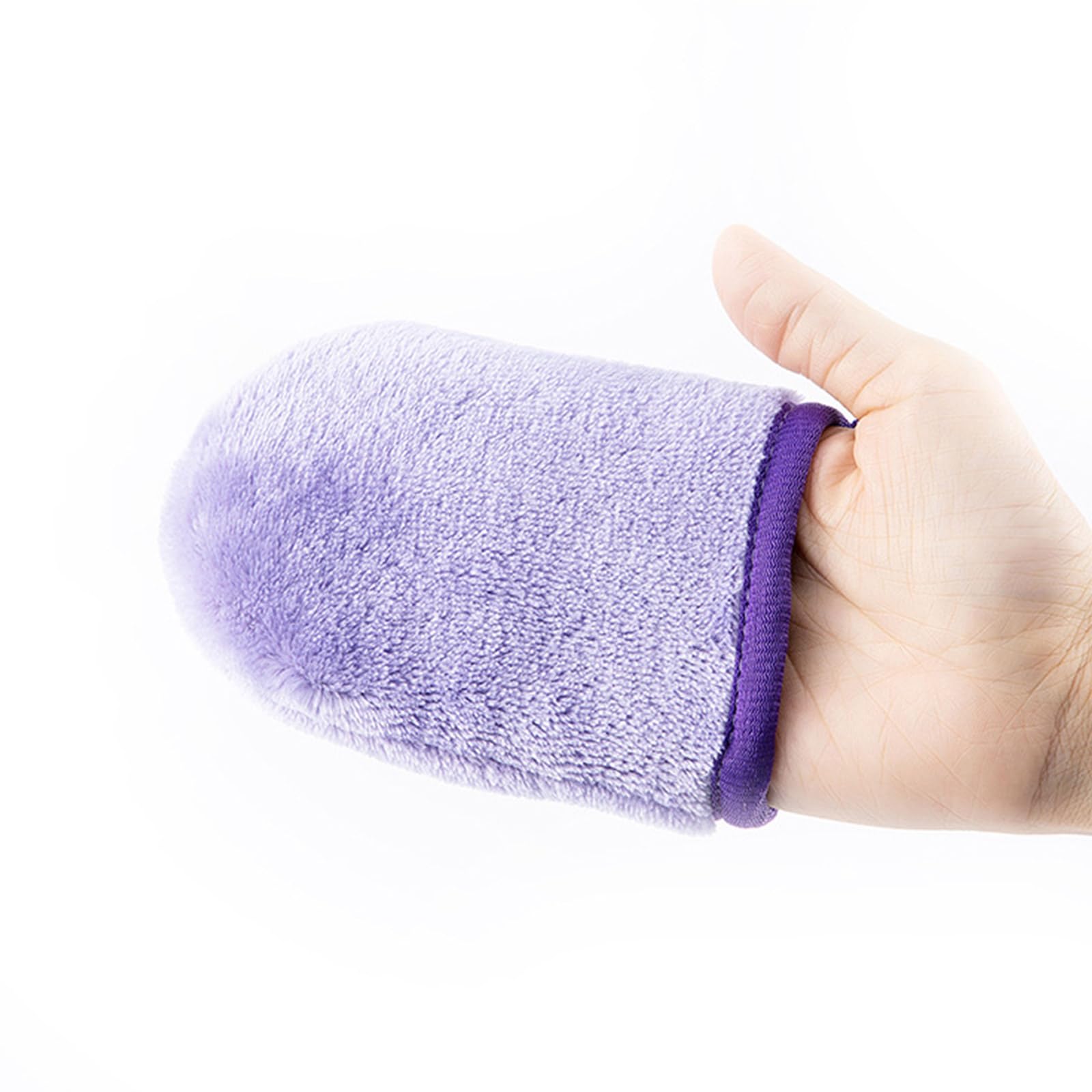 Reusable Microfiber Makeup Remover Gloves - Soft Deep Cleansing Face Pads for Gentle Makeup Removal & Skin Care (5-Pack) - Perfect for Daily Facial Cleansing, Travel & Eco-Friendly Beauty Routine