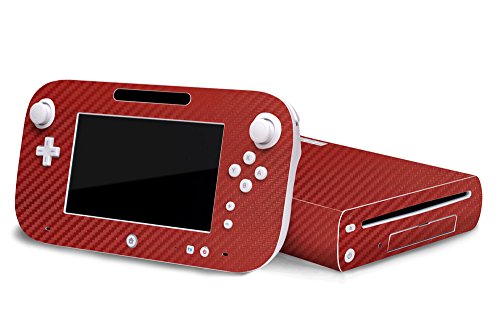 3D Carbon Fiber Maroon Red