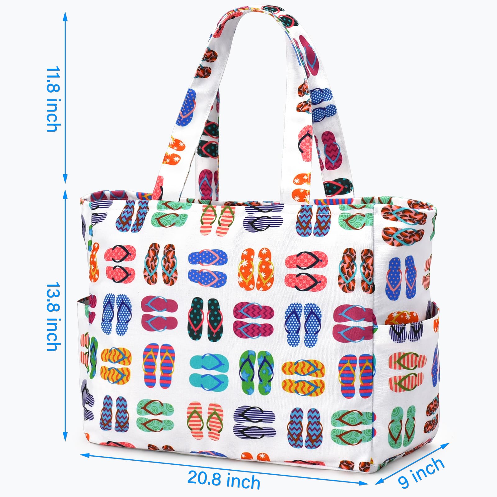 Stylish OSCAURT Beach Bags for Women - Waterproof Travel Weekender, Swim & Pool Tote, Perfect Gift for Women, Ideal for Beach Vacations, Pool Parties & Weekend Getaways