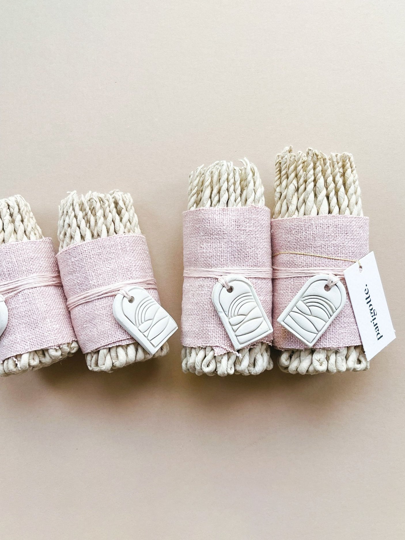 Premium Parigotte Rope Incense - Natural Sandalwood Aroma for Meditation, Yoga & Relaxation | Handmade Spiritual Fragrance for Home, Office & Sacred Spaces