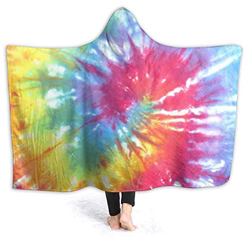 Tie-dyed