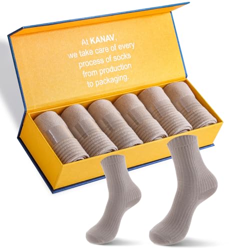 Khaki (6 Pairs)