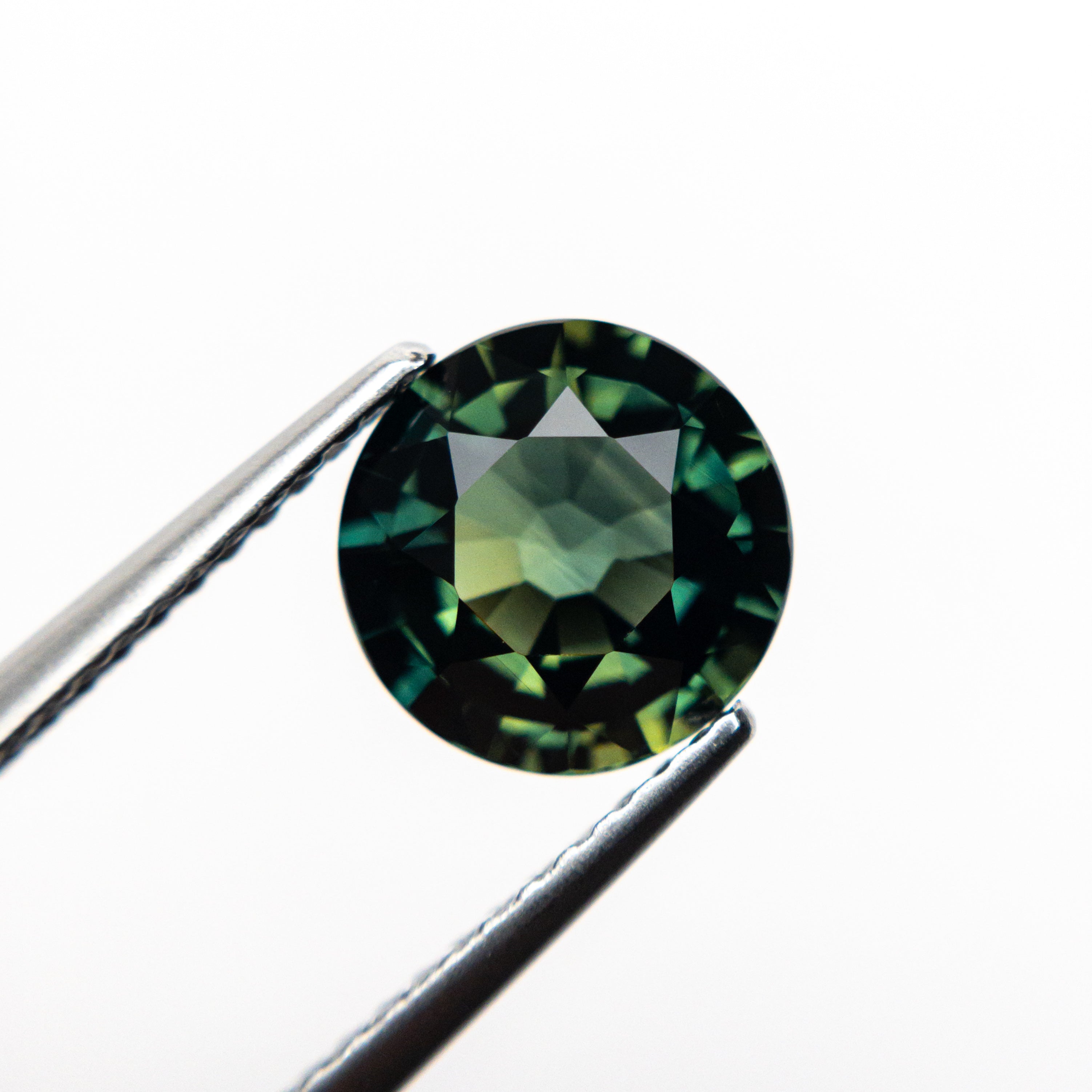 2.20ct Natural Round Brilliant Blue Sapphire Gemstone - 7.85x7.76x4.49mm (20960-04) for Engagement Rings & Fine Jewelry Making