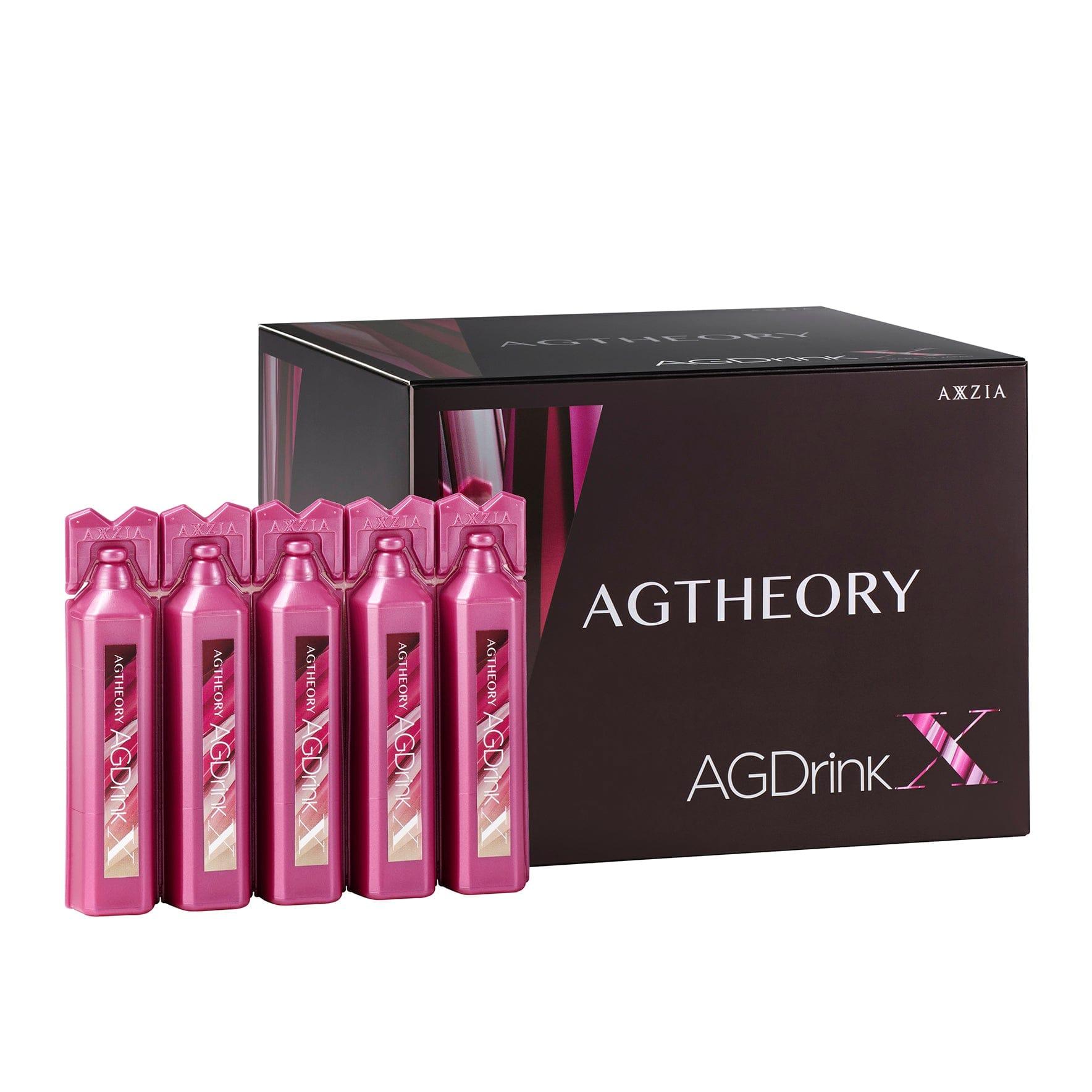 Axxzia AG Theory AG Drink X Power & Beauty Collagen Supplement - 30 Bottles for Skin Hydration & Anti-Aging - Perfect for Daily Beauty Routine & Wellness Support
