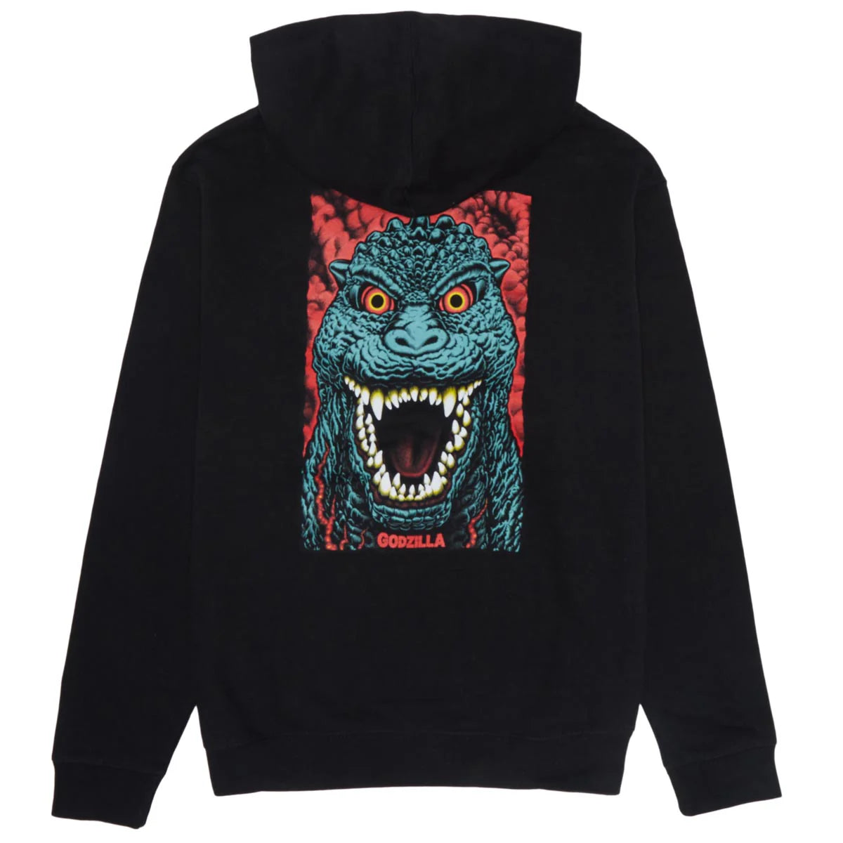 Santa Cruz Godzilla Youth Destroyer Pullover Hoodie - Black | Cool Graphic Hooded Sweatshirt for Kids & Teens | Perfect for School, Skateboarding & Casual Wear