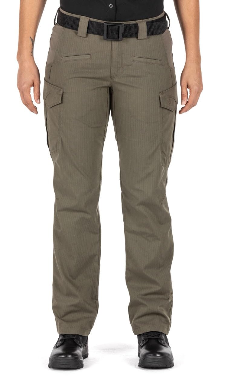 5.11 Tactical Women's Icon Pants with 12 Pockets | Gusseted Crotch | Style 64447 | Perfect for Outdoor Adventures, Hiking & Tactical Training