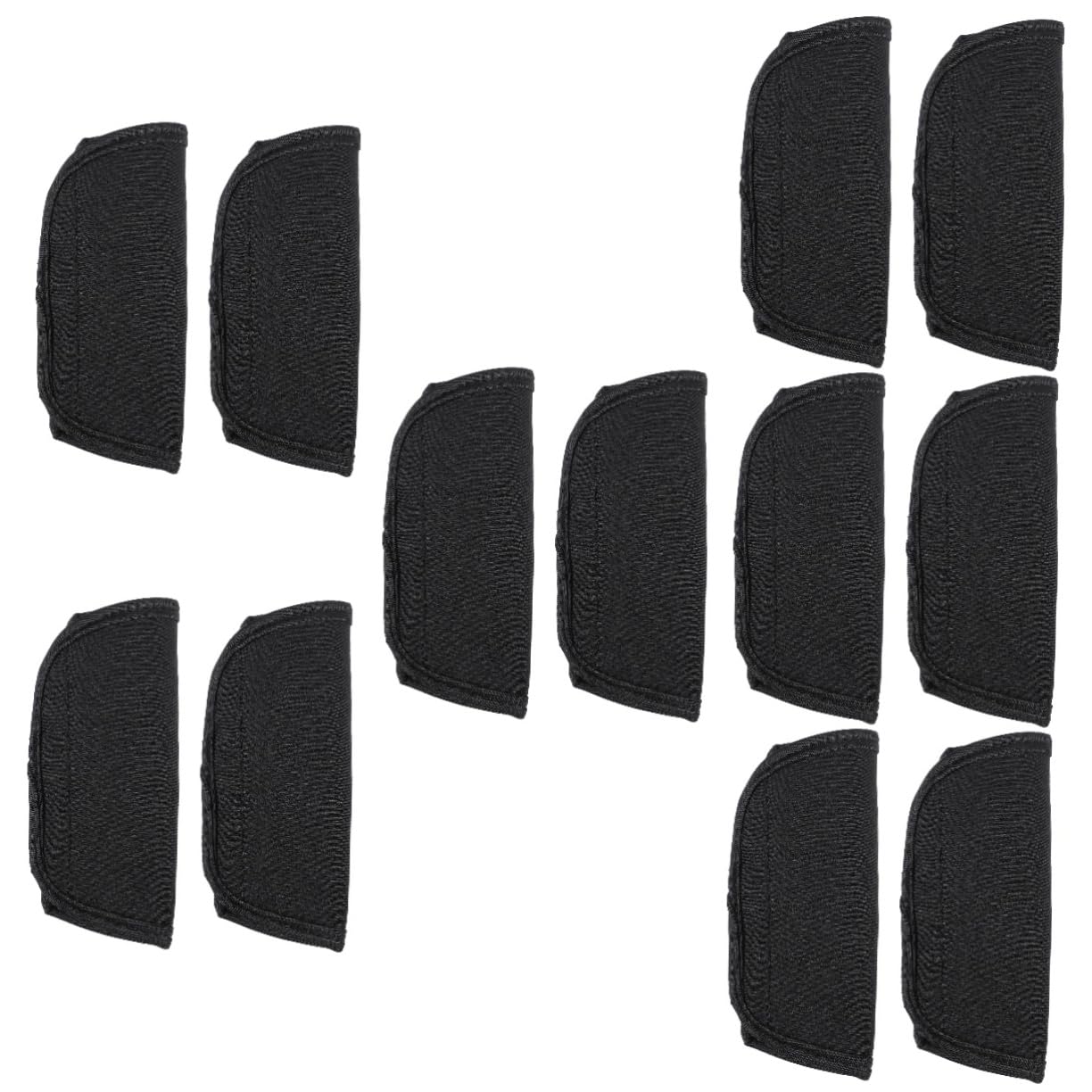Wakauto 12 Pcs Neoprene Stroller Handrail Covers - Soft Protective Grips for Baby Strollers, Shopping Carts & Office Chairs - Non-Slip Armrest Handle Covers (Perfect for Parents, Caregivers & Office Workers)