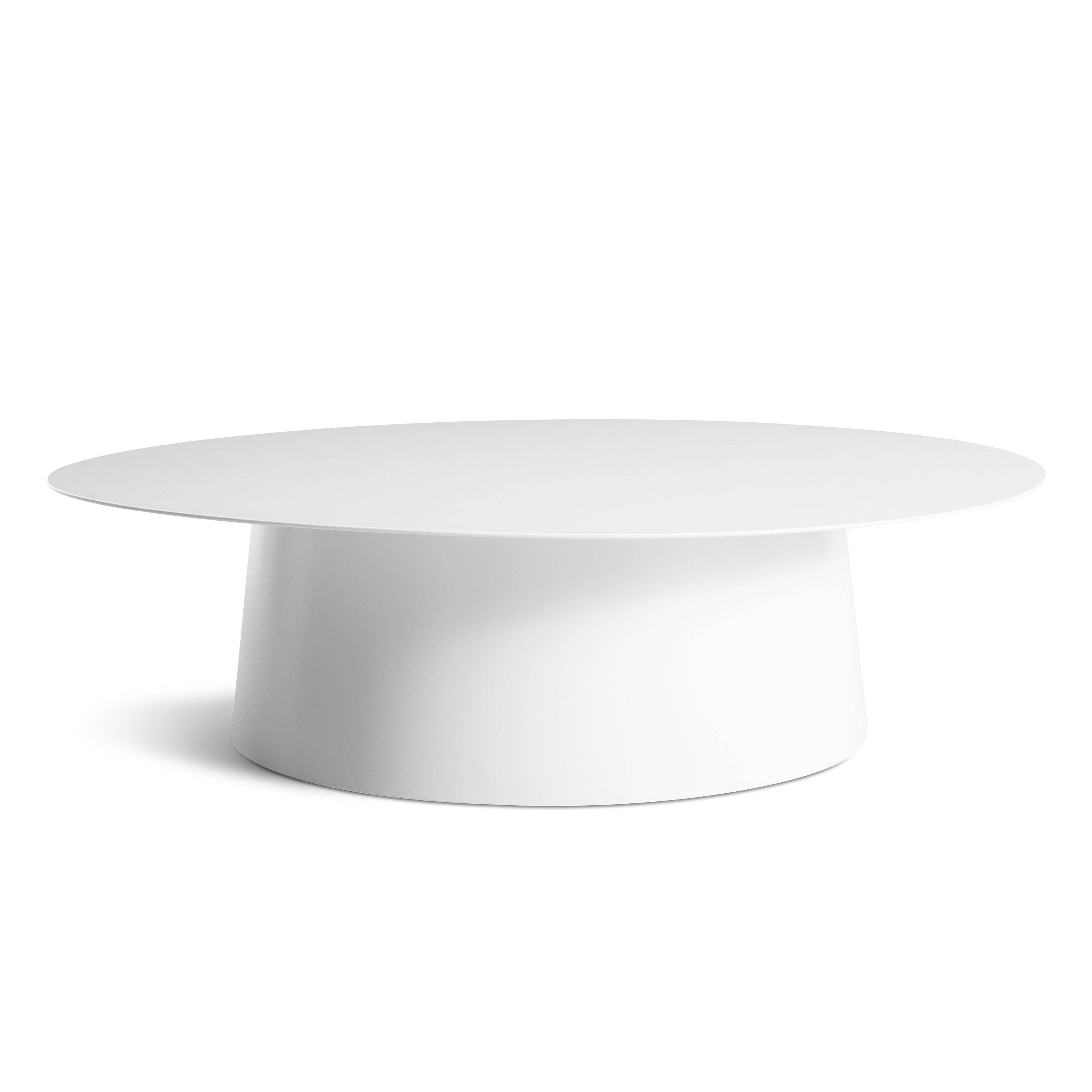 Modern Circular Large Coffee Table for Living Room - Stylish Center Table for Home Decor, Family Gatherings & Relaxation