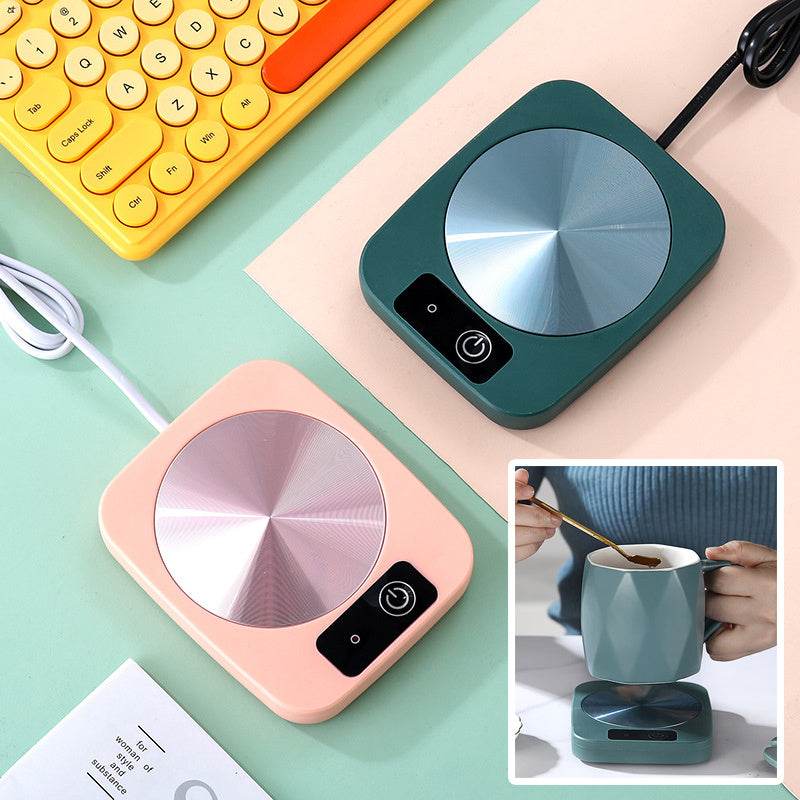 CupKeeper: USB-Powered Heated Cup Warmer for Coffee, Tea & Beverages - Perfect for Office, Home & Travel Use