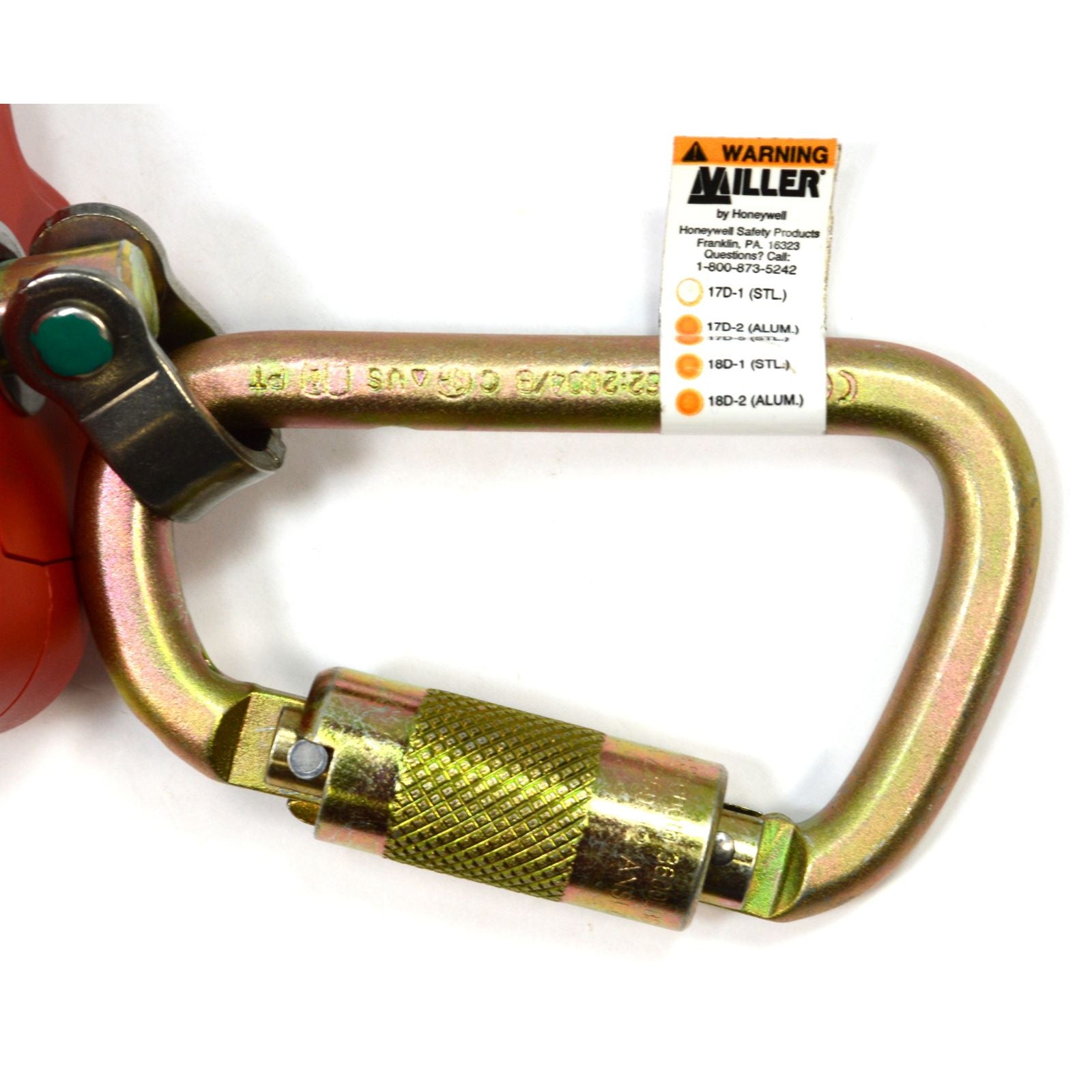 Honeywell Miller Turbo Lite Fall Limiter No. MFL 1 Z7/9FT - Complete Safety Harness Kit for Construction & Roofing Work | OSHA Compliant Fall Protection Gear