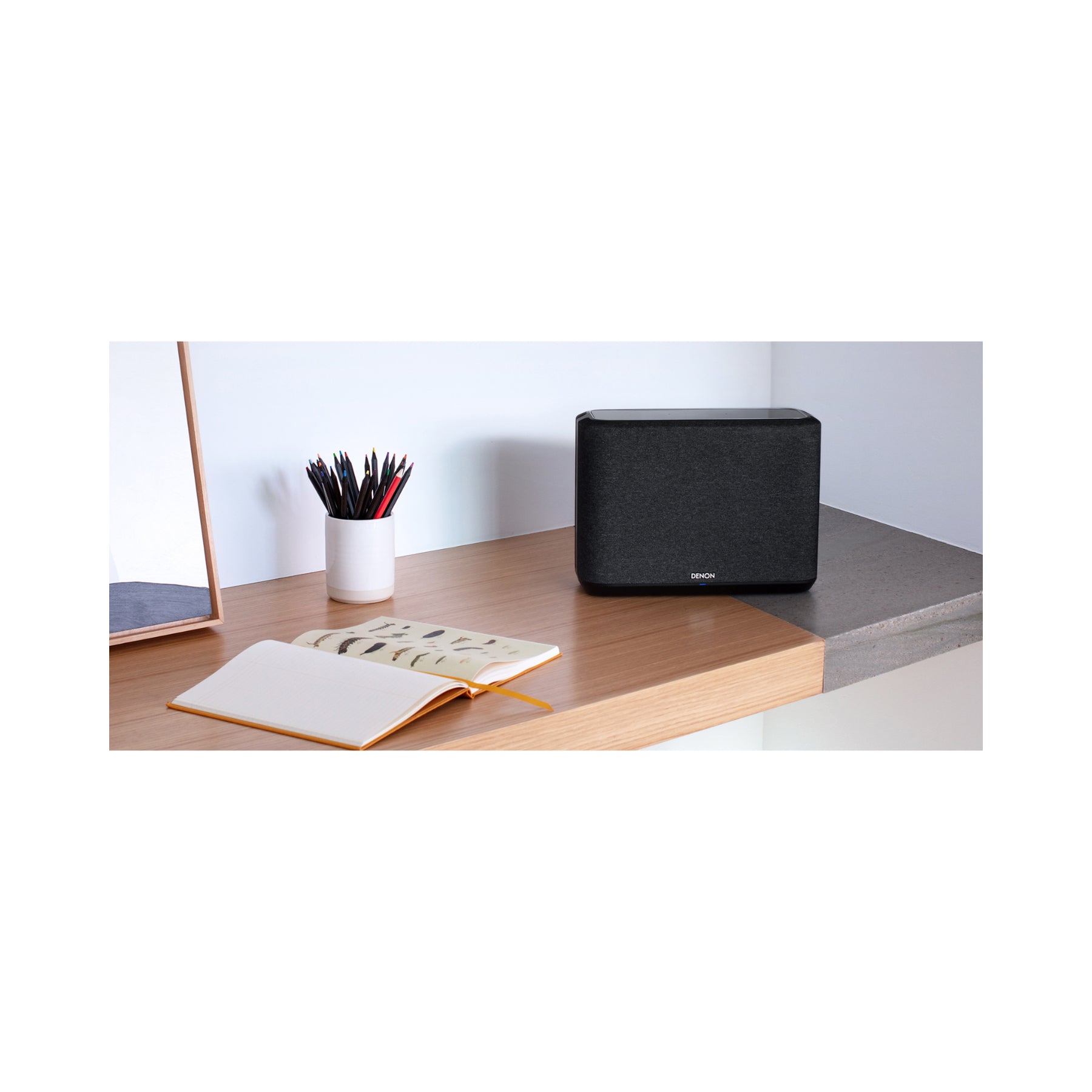 Denon Home 250 Wireless Speaker - Premium Hi-Fi Sound, Bluetooth & WiFi Streaming (Open Box) - Perfect for Home Theater, Parties & Outdoor Gatherings