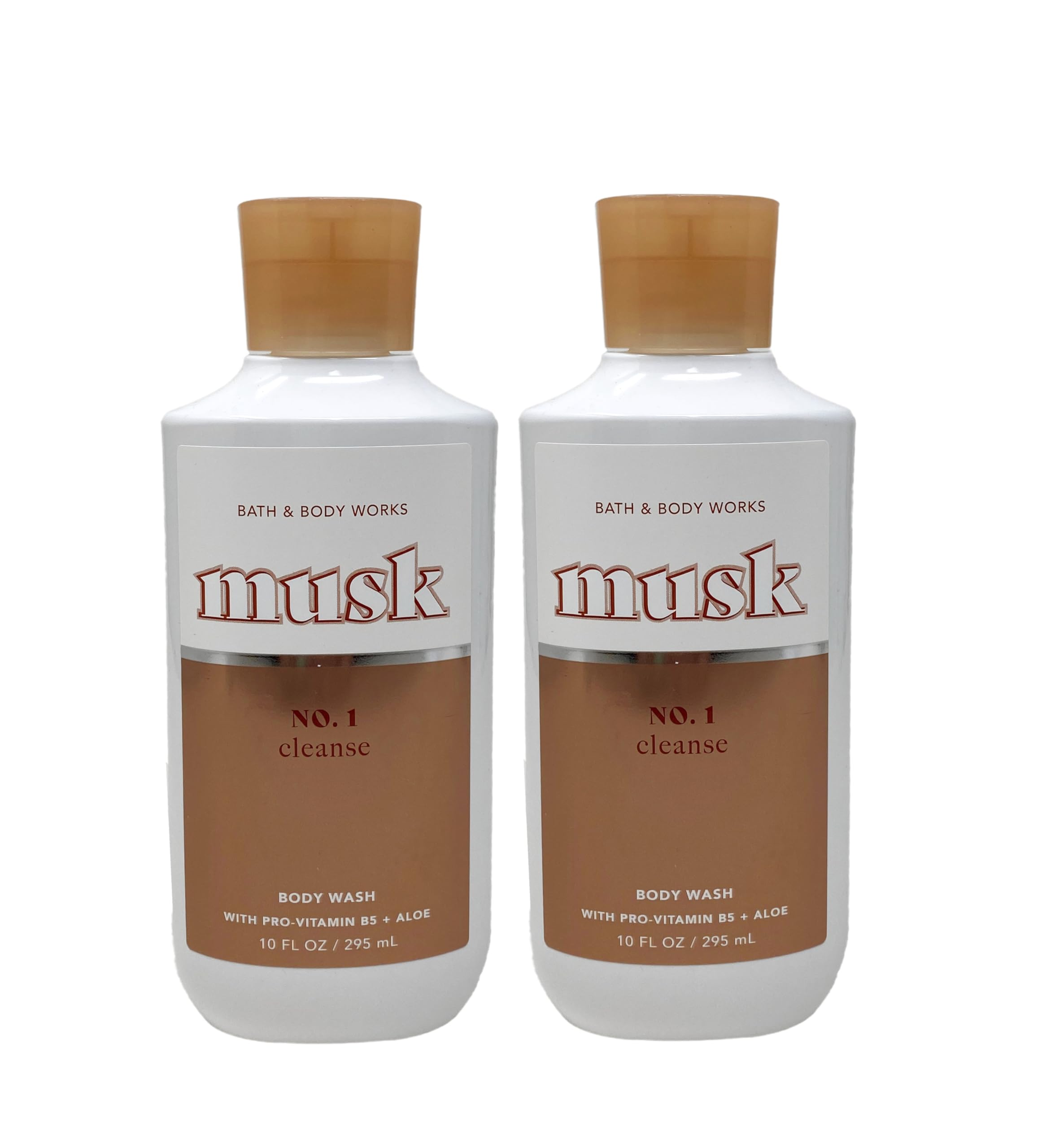 Bath & Body Works Musk Body Wash - 2 Pack Set for Men & Women - Refreshing Shower Gel for Daily Use & Relaxation