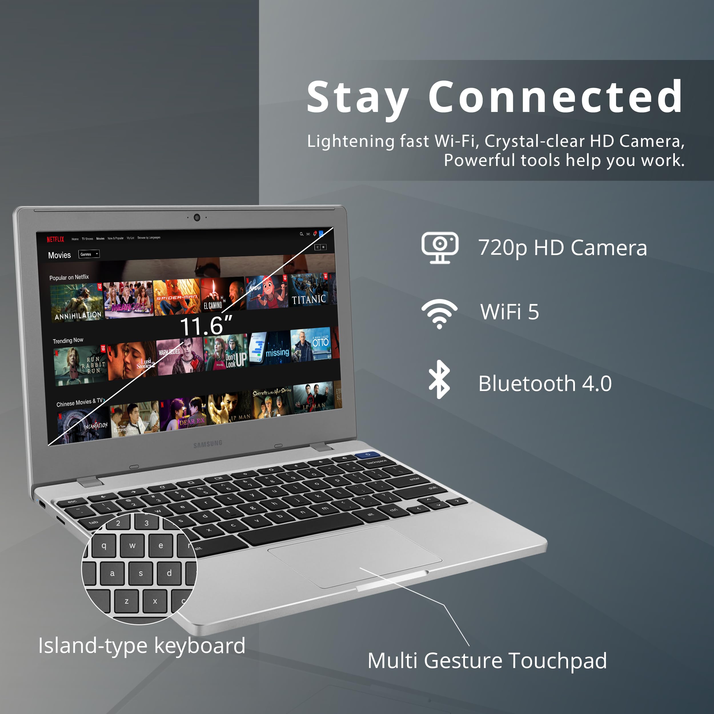 SAMSUNG Galaxy Chromebook 4 11.6