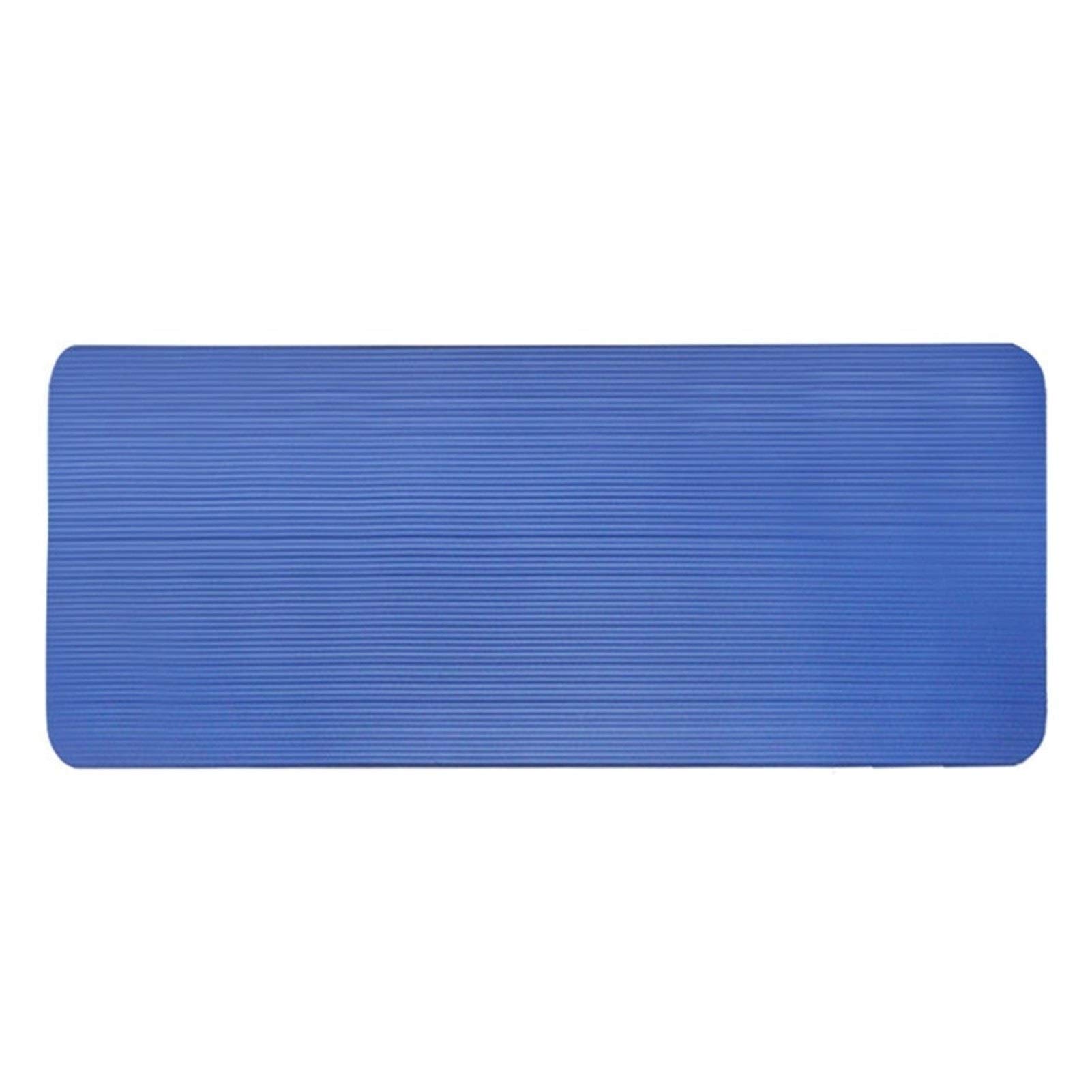 Premium 15mm Thick Non-Slip Yoga Mat for Pregnant Women - Extra Long & Wide Multifunctional Fitness Mat for Home Workouts, Pilates & Stretching - Ideal for Prenatal Exercise, Postpartum Recovery & Daily Yoga Practice (Blue)