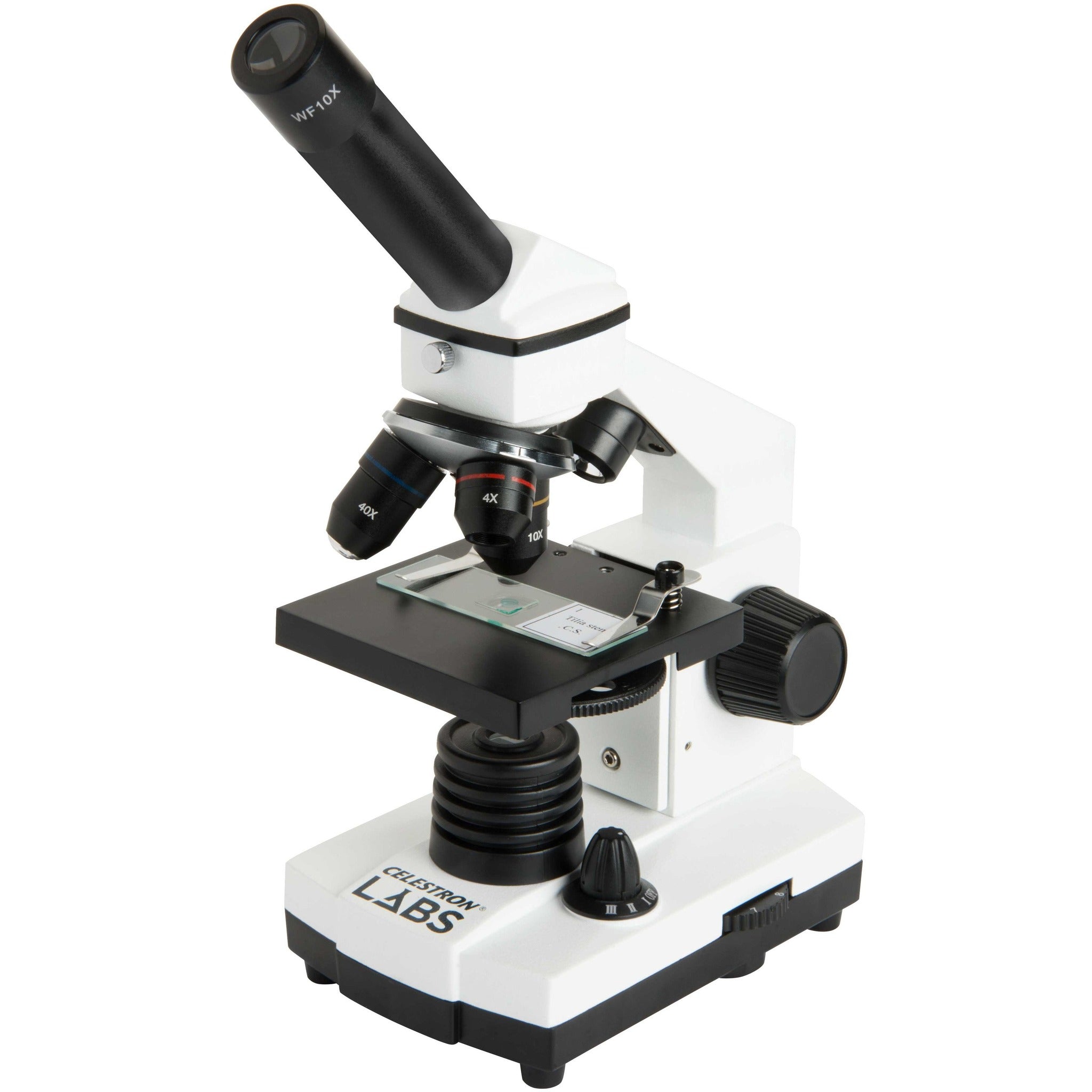 Refurbished Celestron Labs CM800 Compound Microscope 40X-2000X Magnification with LED Illumination | Ideal for Students, Hobbyists & Home Science Labs