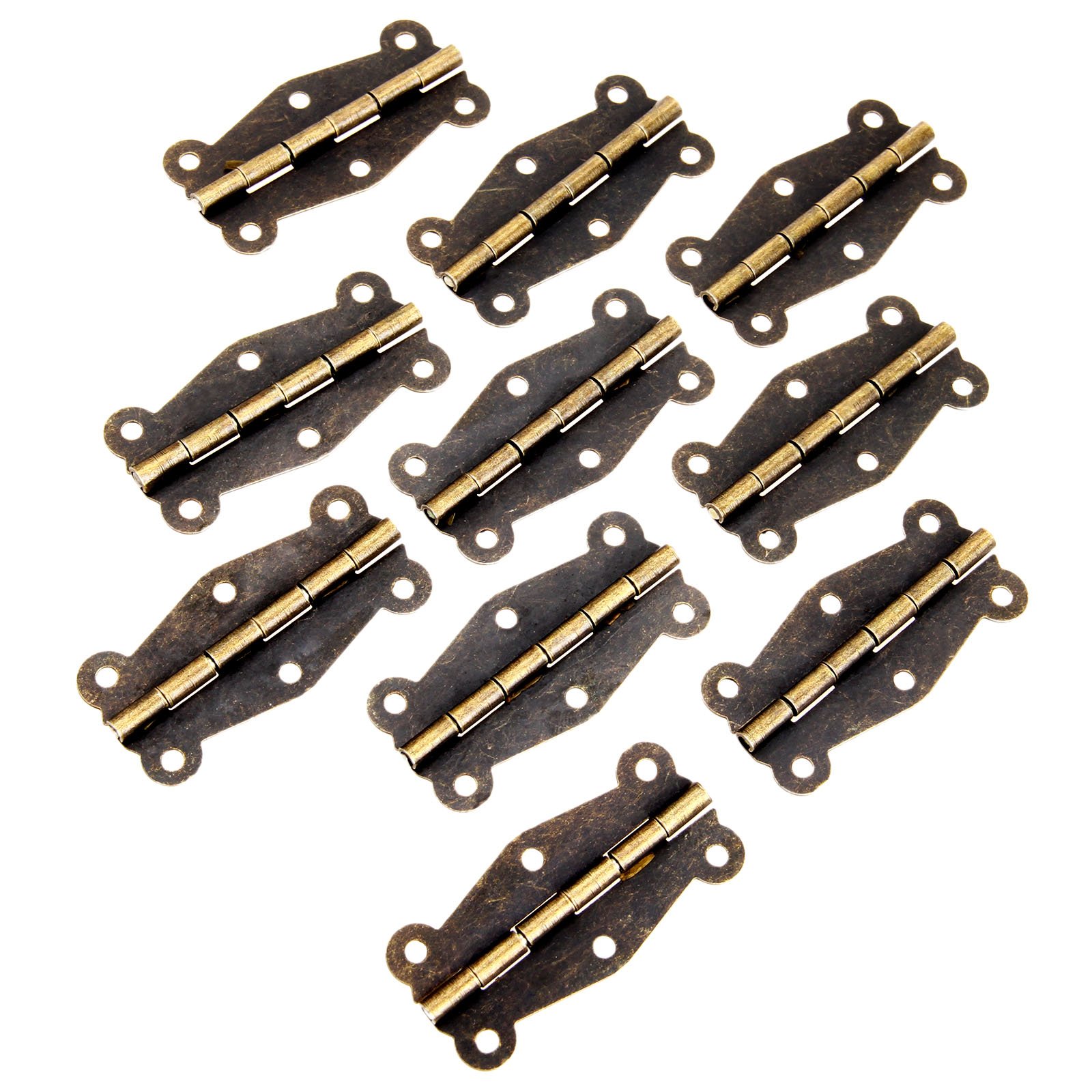 Vintage Style Butterfly Decorative Hinges 10Pcs - 2.01