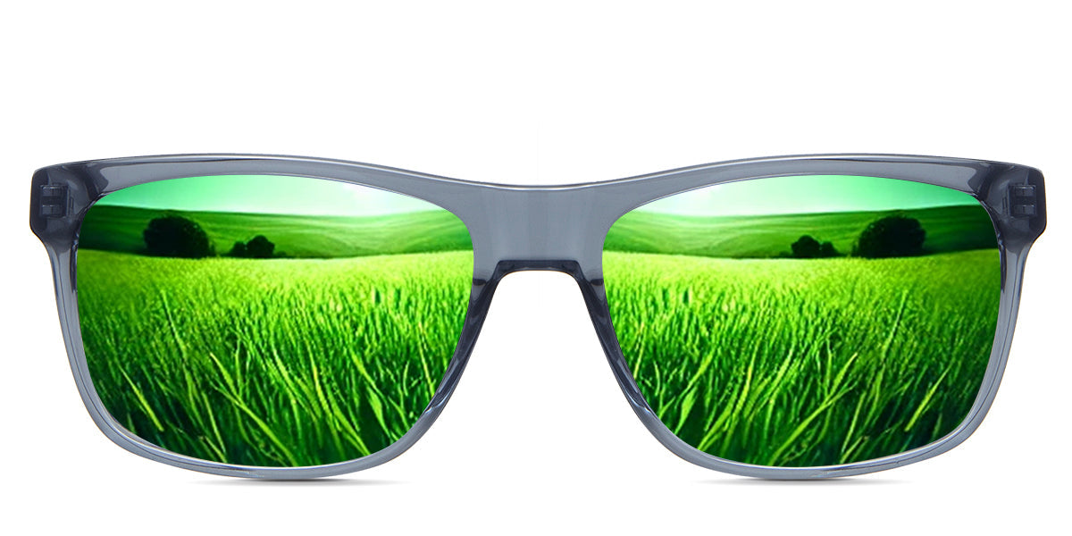 Wallis Men's Prescription Sunglasses - UV Protection Polarized Lenses for Driving, Fishing & Outdoor Activities