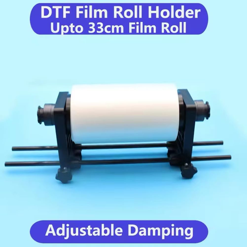 DTF Roll Film Holder for A3 & A4 Printers - Compatible with Epson L805, R1390, L1800, I3200, XP-15000, L800 - Direct Transfer Printing Accessory for T-Shirt, Mug & Textile Customization