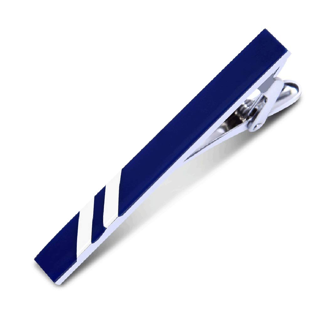 Men's Gold Metal Tie Clip with Crystal - Elegant Necktie Bar for Dress Shirts, Wedding & Formal Events - Perfect Tie Pin Accessory for Business, Office & Special Occasions