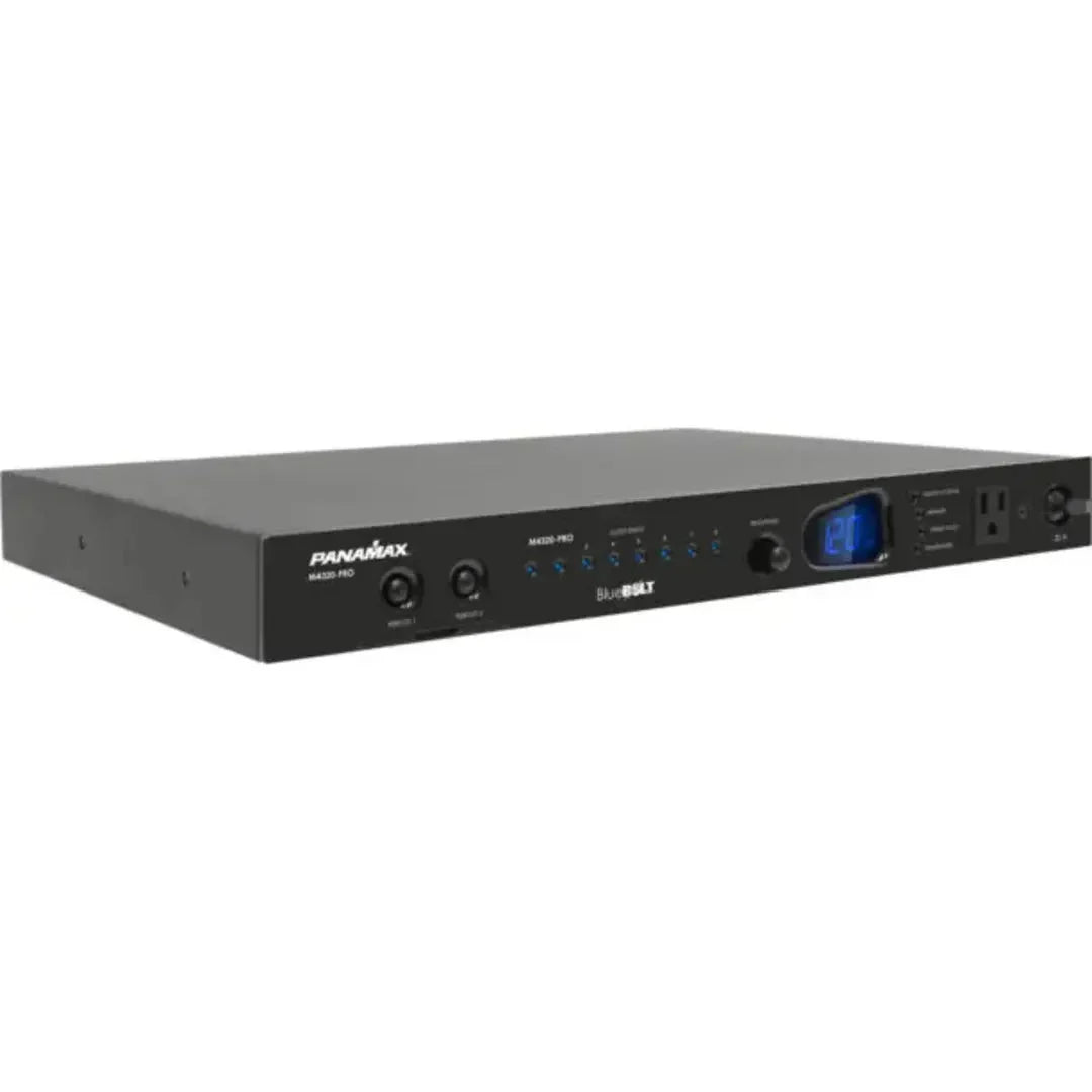 Panamax BlueBOLT Smart Power Conditioner with Surge Protection - Home Theater & Audio System Power Management Solution for Enhanced Performance