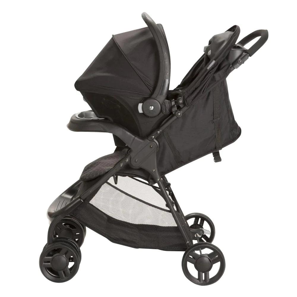 Cosco Lift & Stroll Travel System Stroller - Black Arrow | Lightweight Baby Stroller with Car Seat | Perfect for Travel, Shopping & Daily Use
