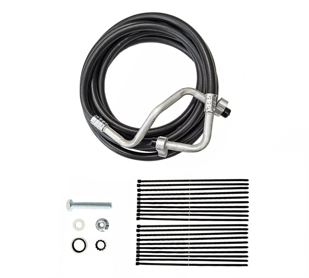 2002-2009 Rear AC High Pressure Line Replacement for Chevy Trailblazer EXT, GMC Envoy XL, Isuzu Ascender - Perfect for AC System Repair & Maintenance