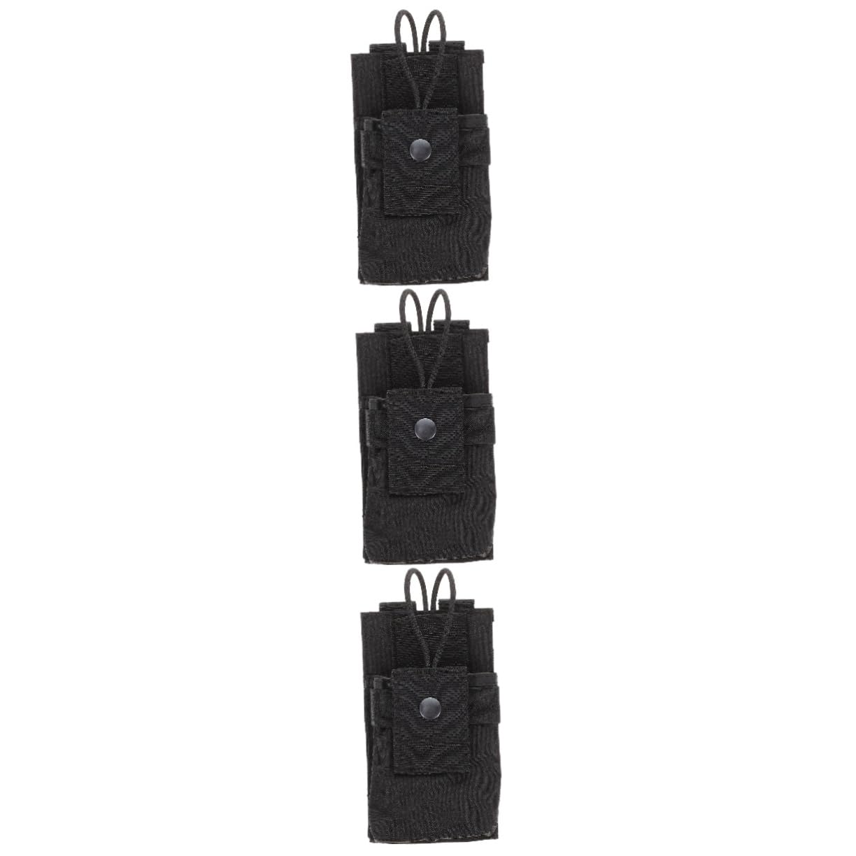 OSALADI 3-Piece Heavy Duty Storage Bags for Radio Holder & Security Equipment - Durable Organizer for Tools, Electronics & Outdoor Gear