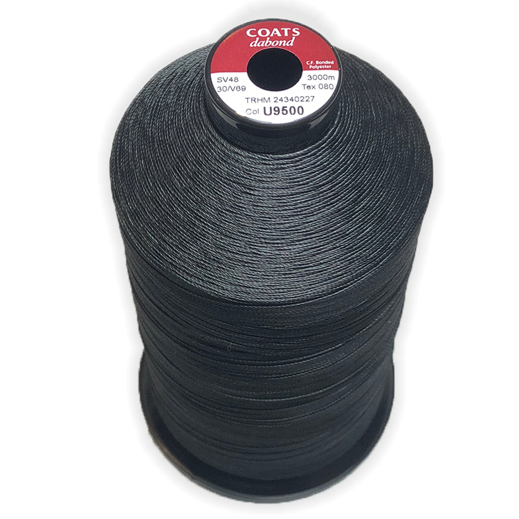 Dabond V69 UV Resistant Bonded Polyester Thread - 3000m Spool for Outdoor Sewing, Upholstery & Heavy-Duty Fabrics