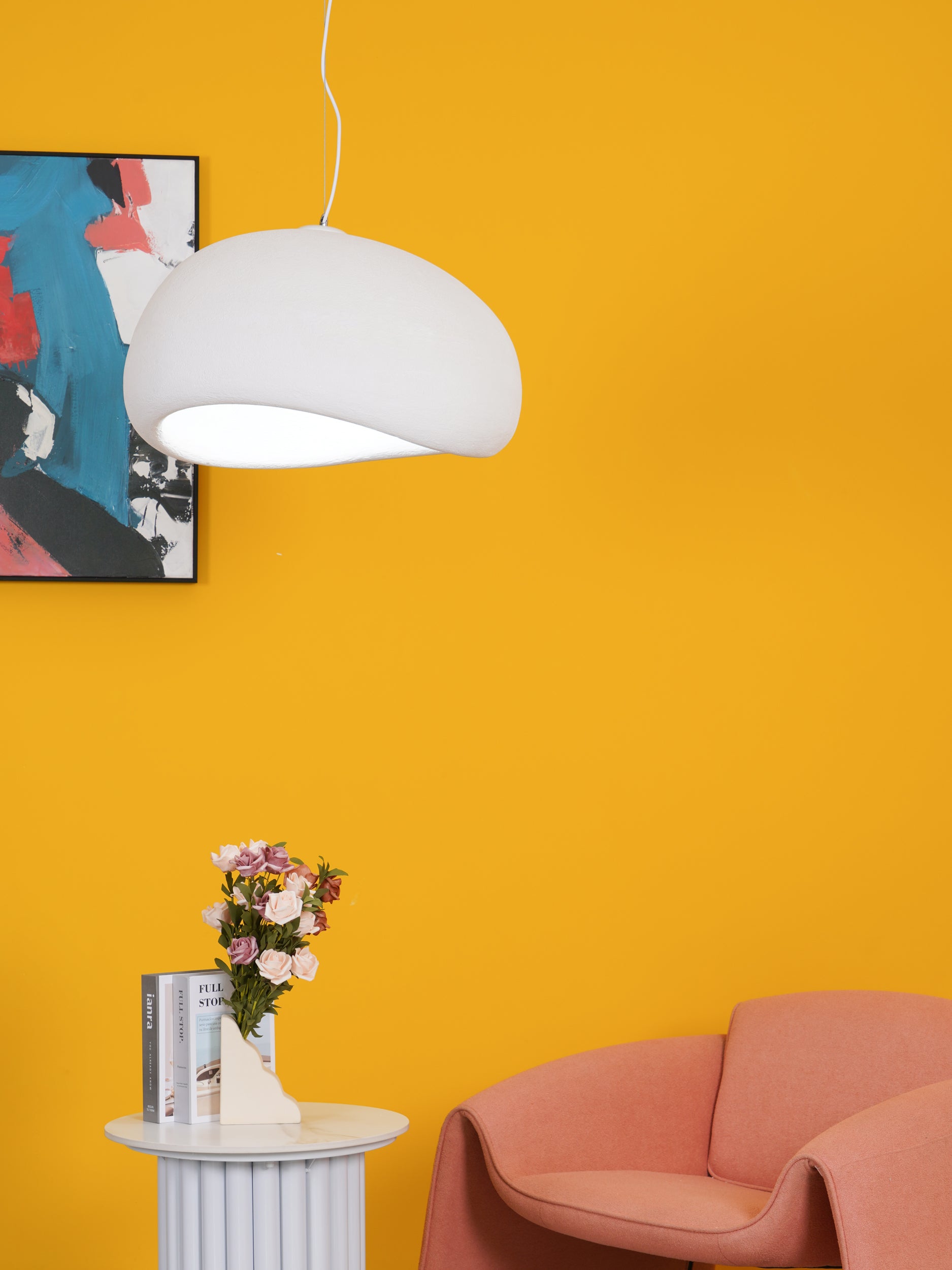 Cloud Pendant Light - Modern B-Shaped Hanging Lamp for Kitchen Island, Dining Room, or Bedroom Lighting