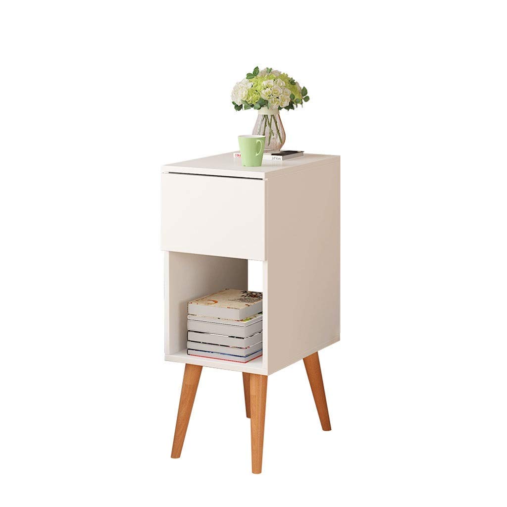 Modern Wooden Rectangular Coffee Table with Drawers - Stylish Space-Saving Cocktail & End Table for Living Room, Sofa Side, Bedroom | Perfect for Small Spaces & Home Decor