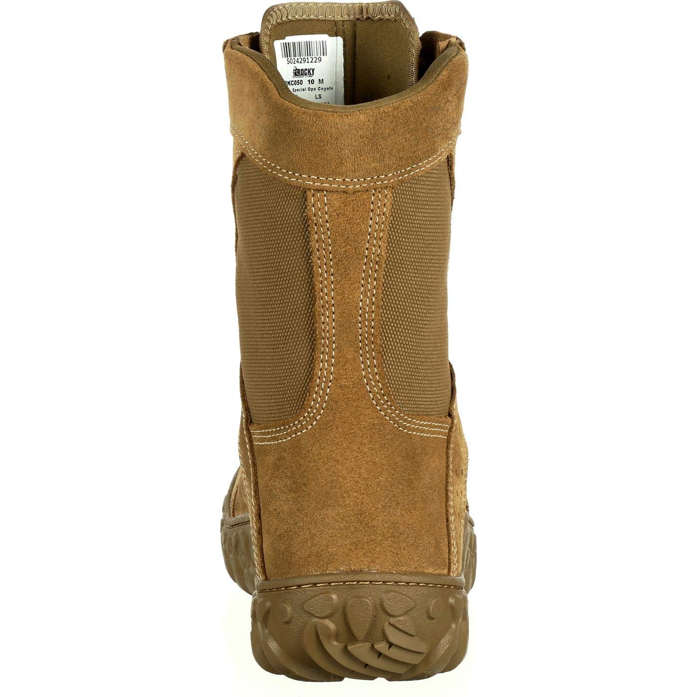 Rocky Men's RKC050 Tactical Boots - Durable Military Combat Boots for Hiking, Work & Outdoor Adventures