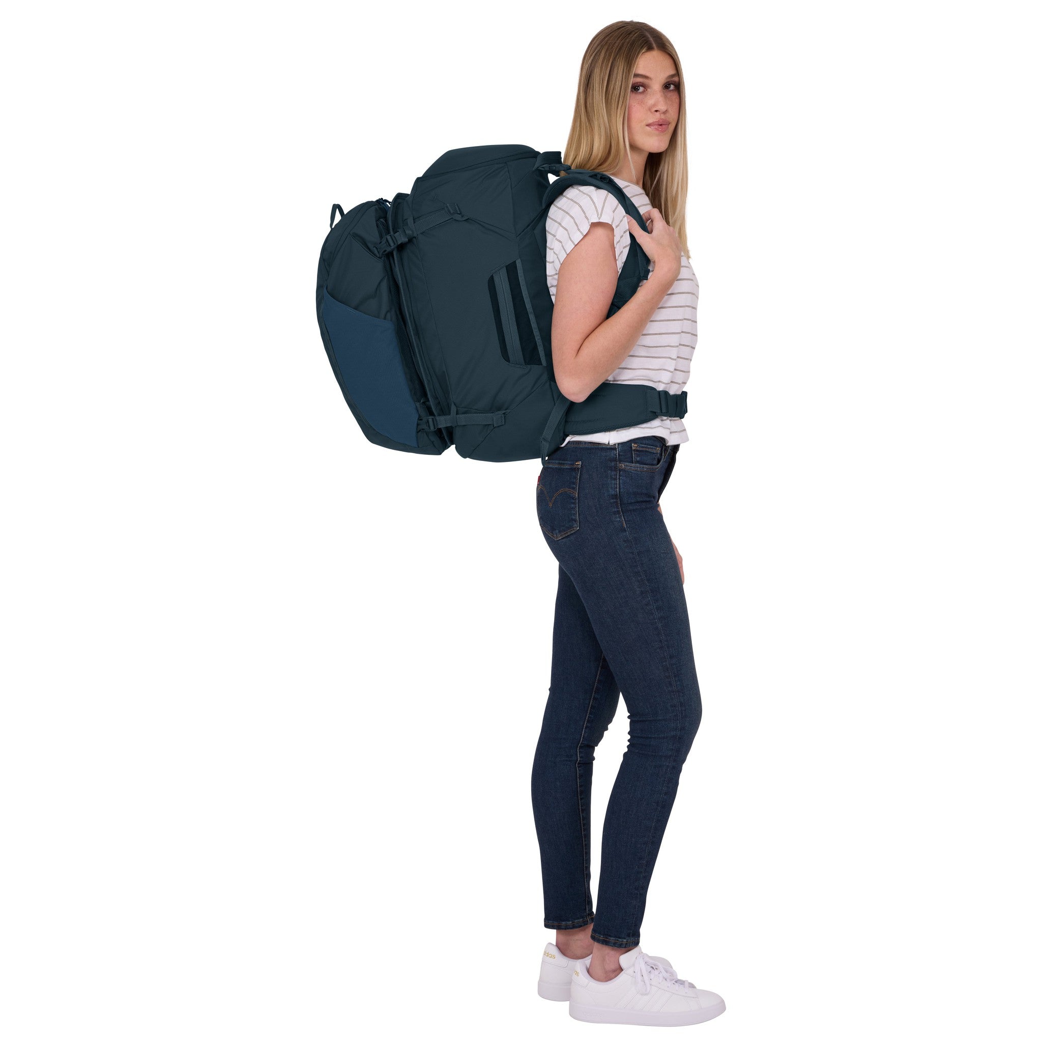Thule Luggage Landmark Travel Pack W 60L - Durable Waterproof Backpack for Hiking, Camping & Air Travel - Perfect Carry-On for Outdoor Adventures & Business Trips