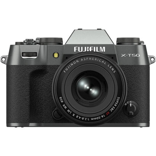 FUJIFILM X-T50 Mirrorless Digital Camera with 4K Video, WiFi & Bluetooth - Perfect for Travel Photography, Vlogging & Street Shooting