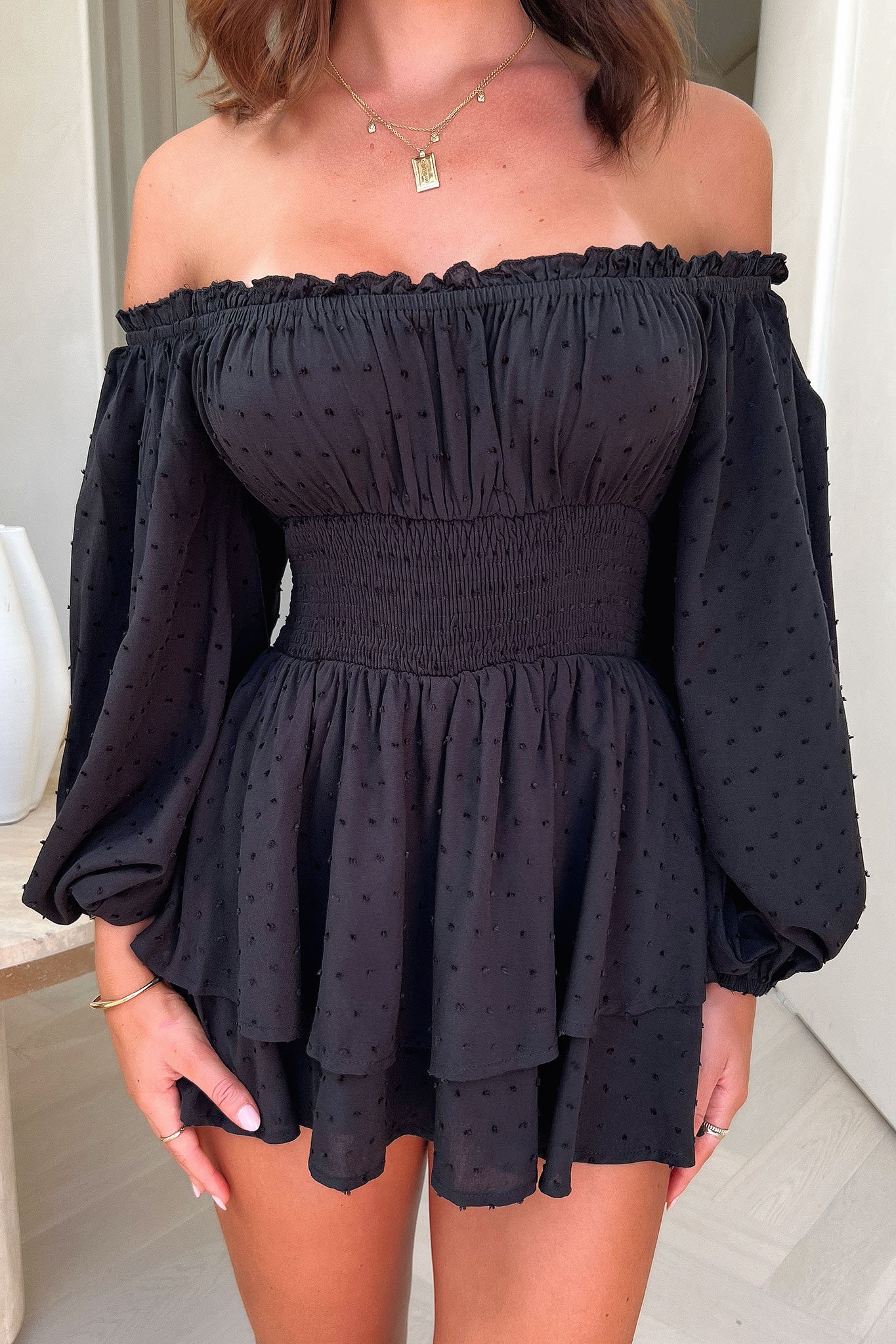 Ahoy Playsuit for Women - Stylish Black Jumpsuit for Casual Wear, Party & Date Night | Comfortable & Trendy One-Piece Outfit