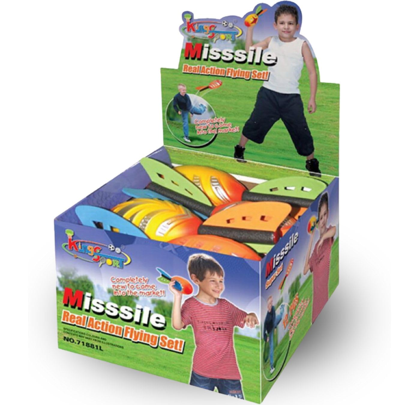 12 Pack Foam Missile Footballs - Outdoor Sports Toys for Kids Backyard Games & Party Favors