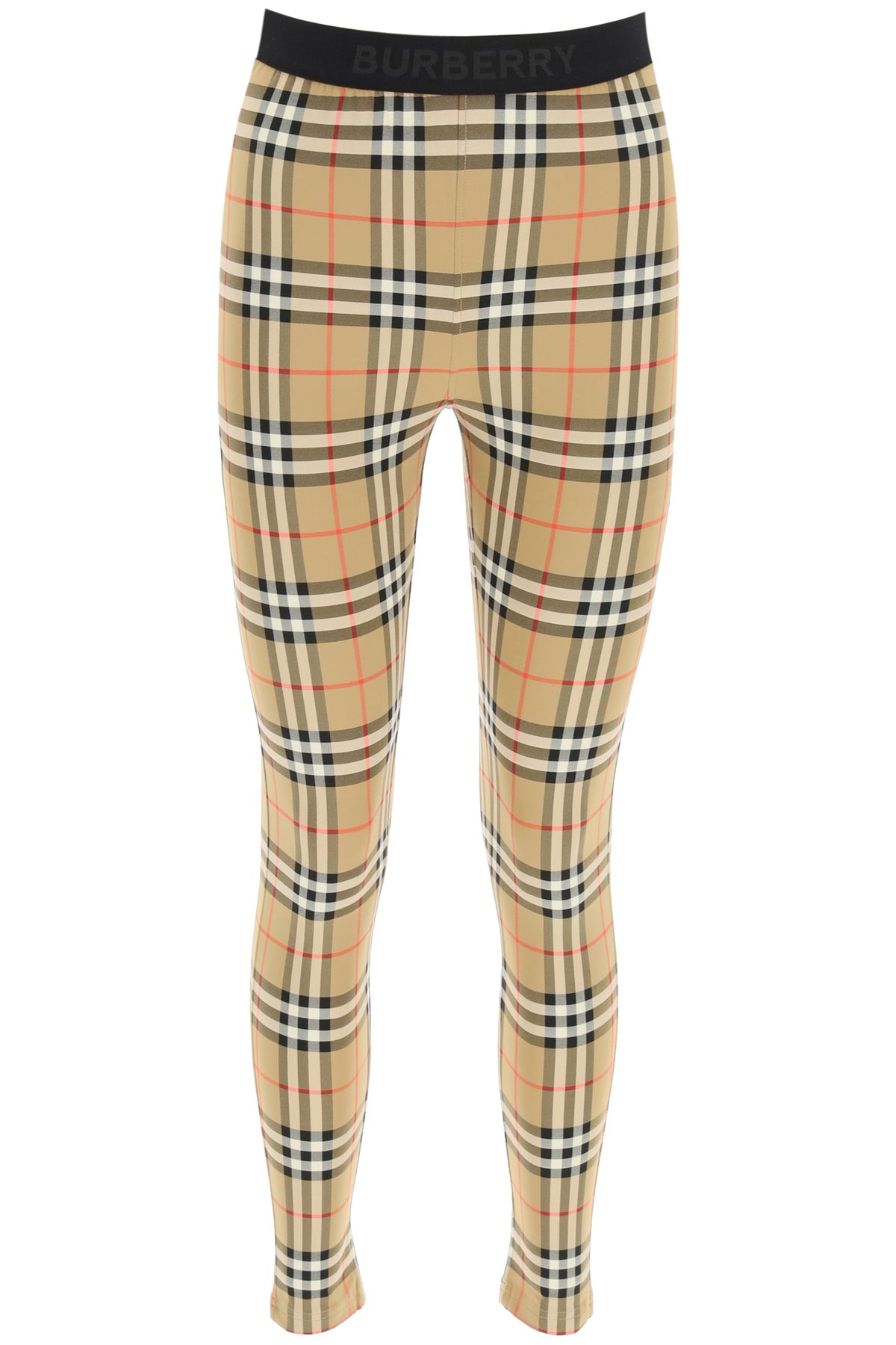 Burberry Vintage Check Belvoir Leggings - Classic Plaid Pattern, Stretchy Comfort Fit for Women | Perfect for Casual Wear, Travel & Layering