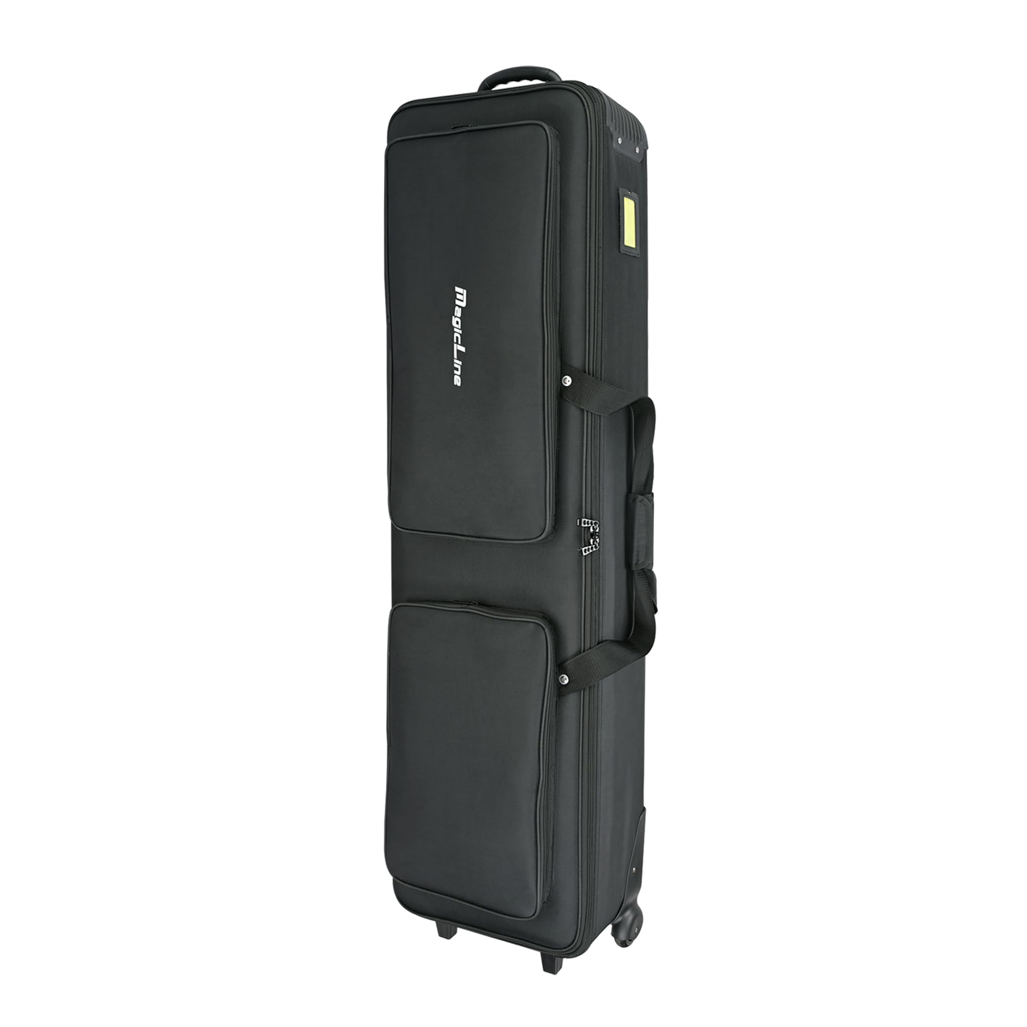 MagicLine 88-Key Keyboard Hard Shell Travel Case with Wheels - Durable Protection for Digital Pianos & Synthesizers (52.4
