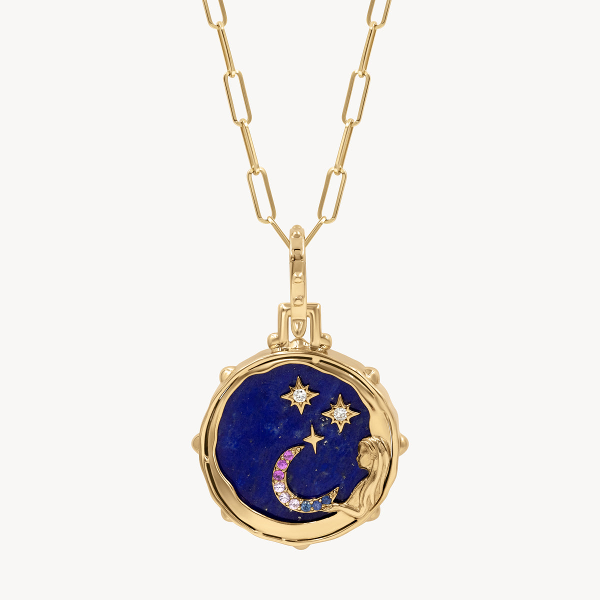 Night & Day Pendant Necklace - Elegant Two-Tone Jewelry for Women - Perfect for Date Nights & Office Wear