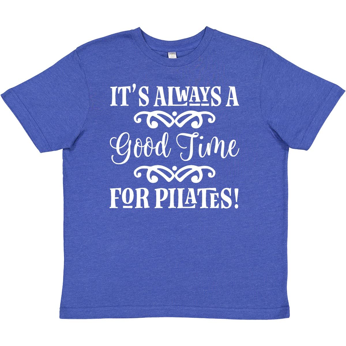Inktastic Pilates Exercise Fitness Gift Youth T-Shirt - Perfect for Workouts, Gym & Casual Wear
