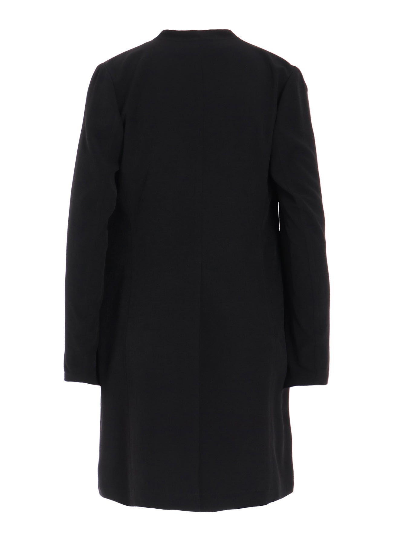 Crepe de Chine Collarless Jacket for Women - Lightweight & Elegant Blazer for Office, Casual Wear & Evening Outfits