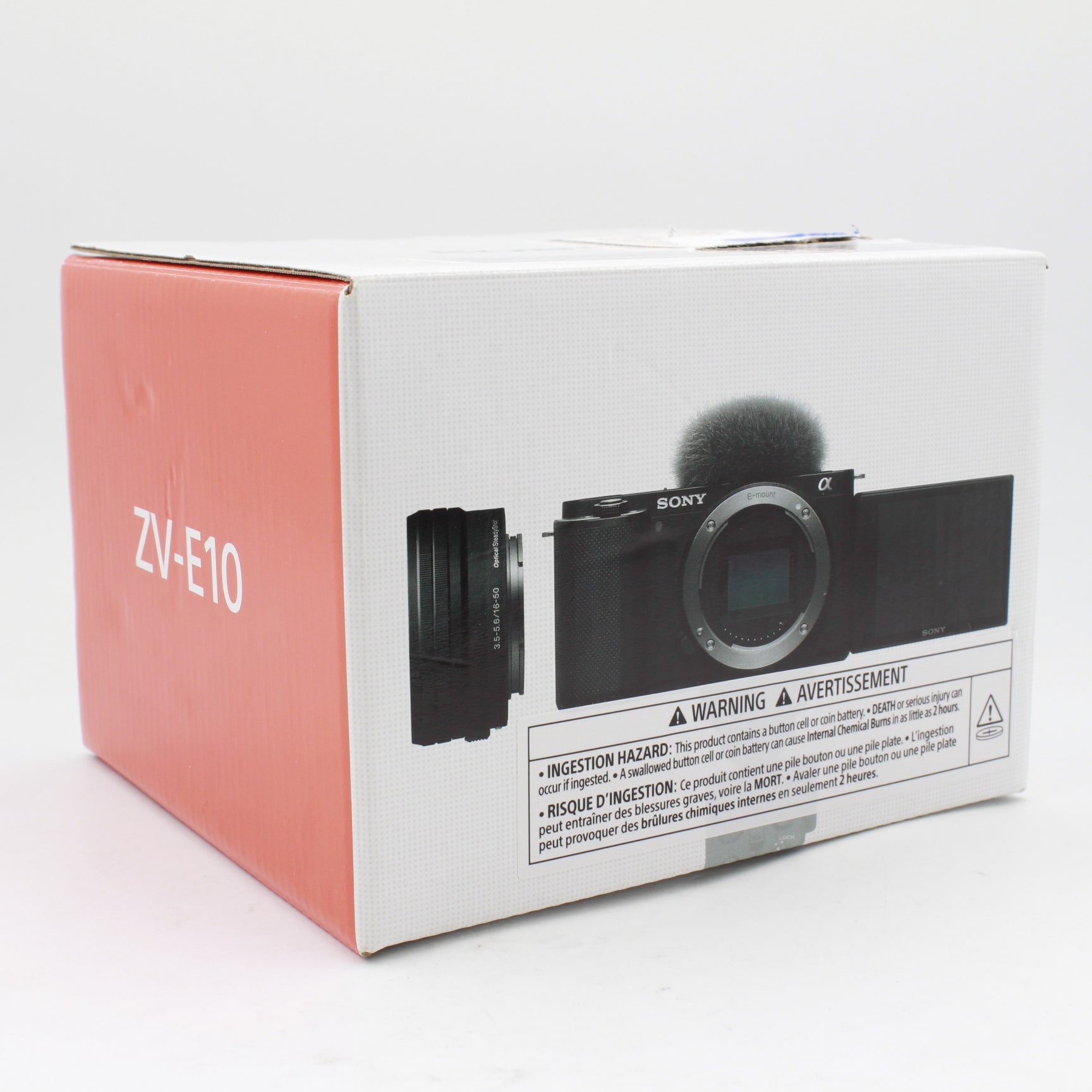 Open Box Sony ZV-E10 Mirrorless Digital Camera with 16-50mm Lens (Black) - Perfect for Vlogging, Travel & Content Creation