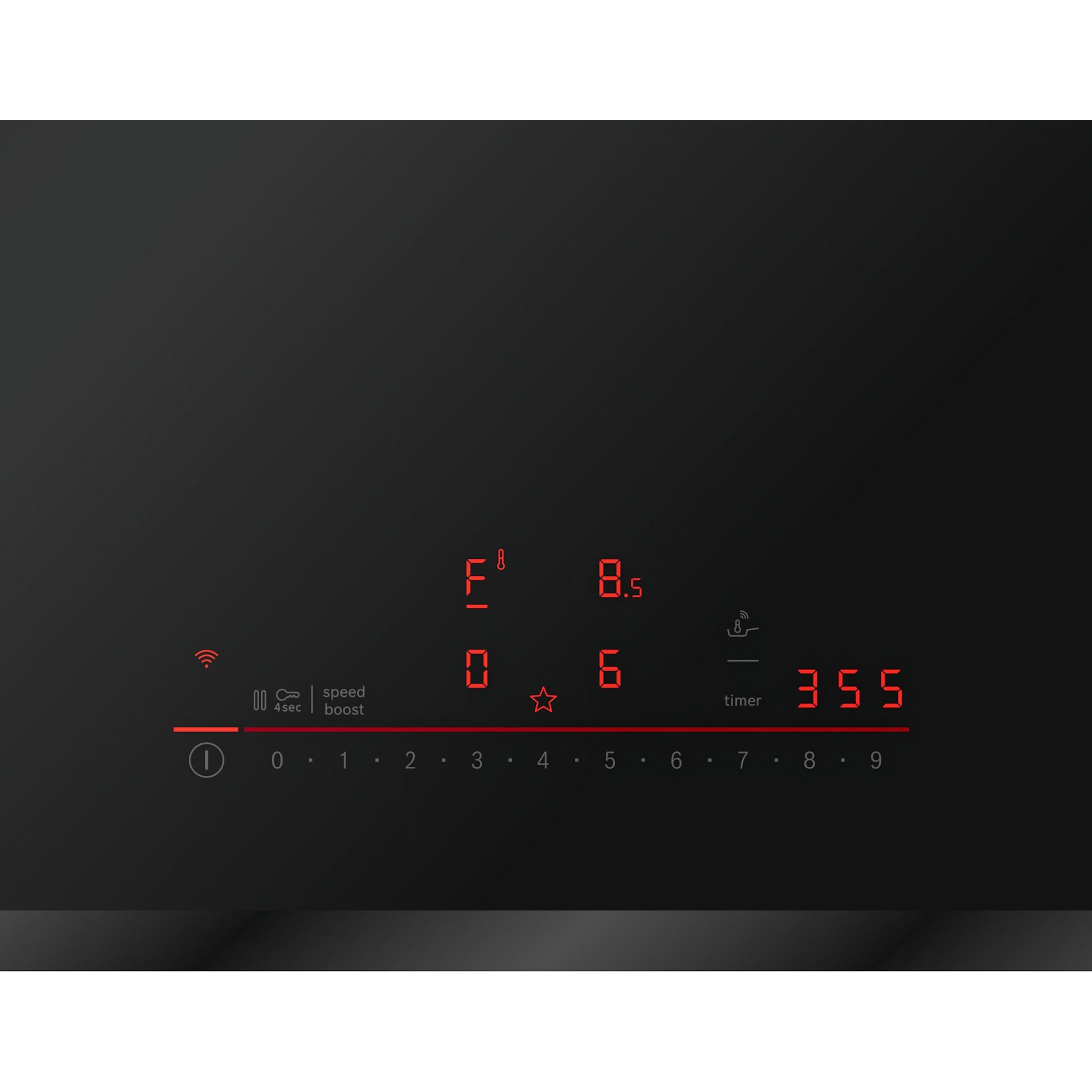 Bosch 30 Inch Black Gas Cooktop NIT8061UC - Professional Stainless Steel Stove Top for Modern Kitchen Cooking